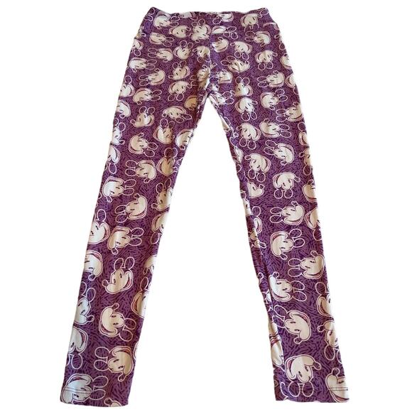 NWOT LulaRoe Disney Leggings women skinny One Size NWOT - Picture 1 of 8